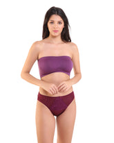 Kate Strapless Ribbed Tube Bra - Free Size